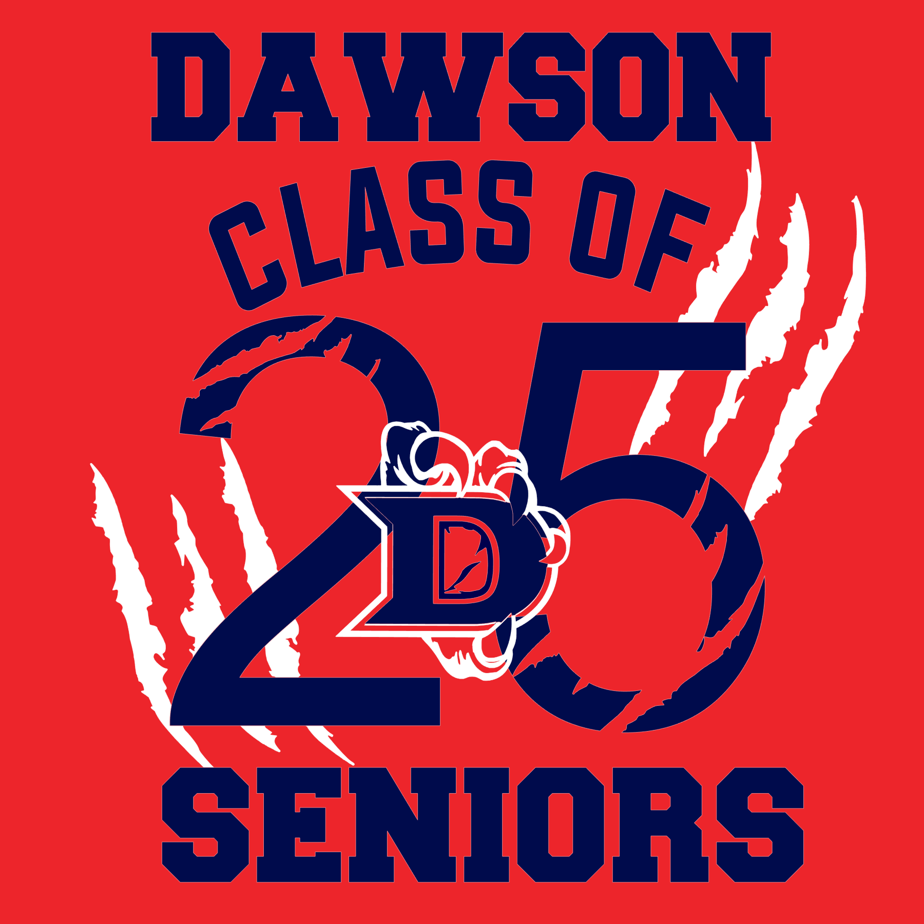 Short Sleeve Red Dawson Senior Shirt