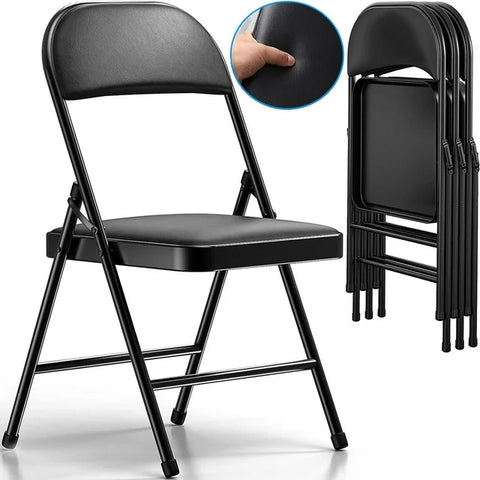 Black Padded Chair