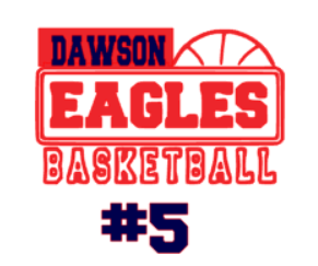 Dawson Basketball Car Decal #3