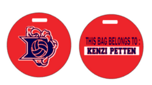 Dawson Volleyball Bag Tag