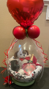 Valentine's Day stuffed balloon