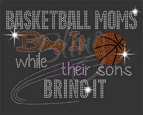 Basketball mom Bling It