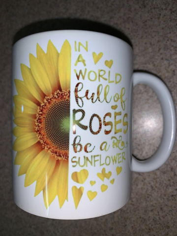 Yellow Sunflower Mug