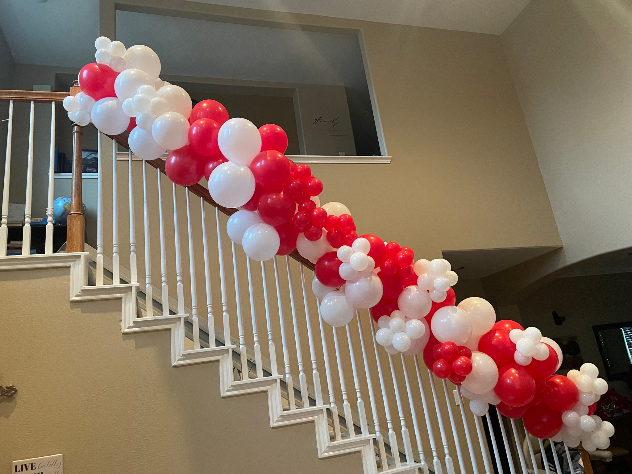 Valentine’s garland