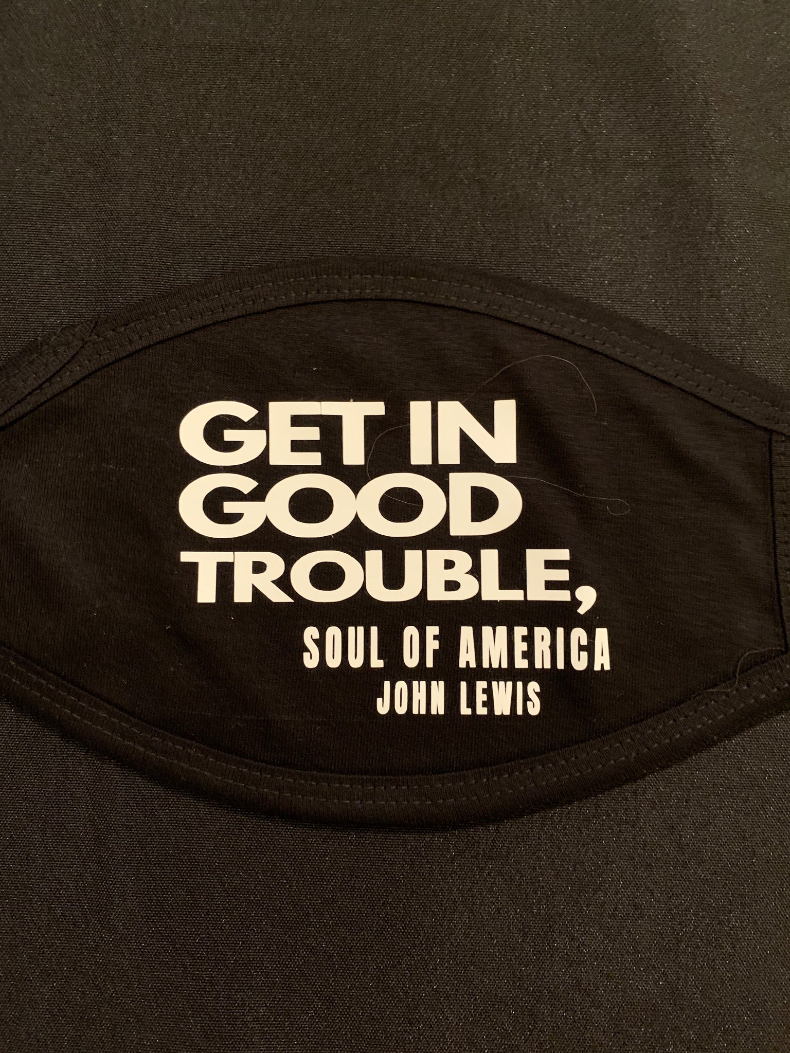 Get in good trouble Faith Mask