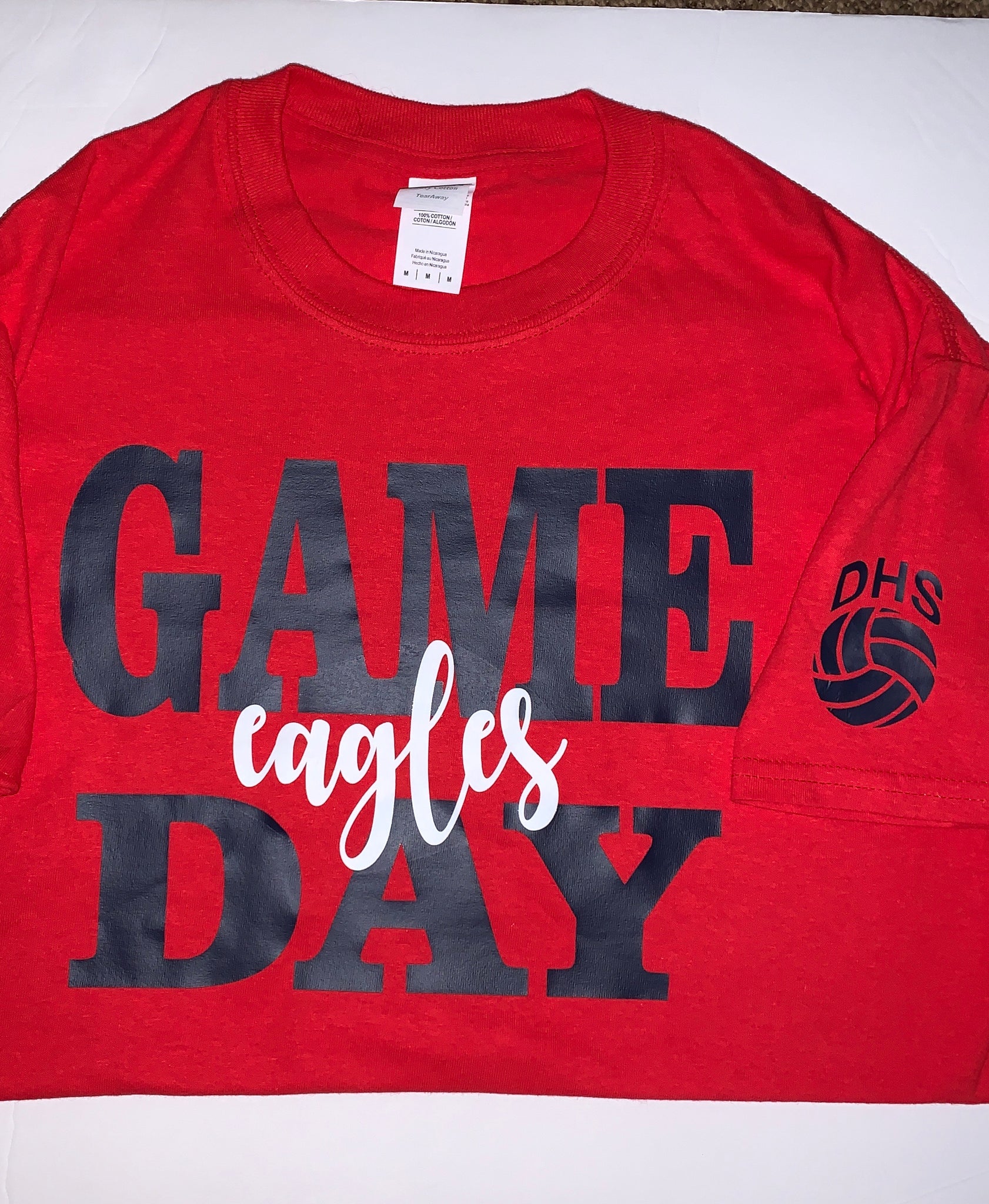 Red eagles Game Day shirt